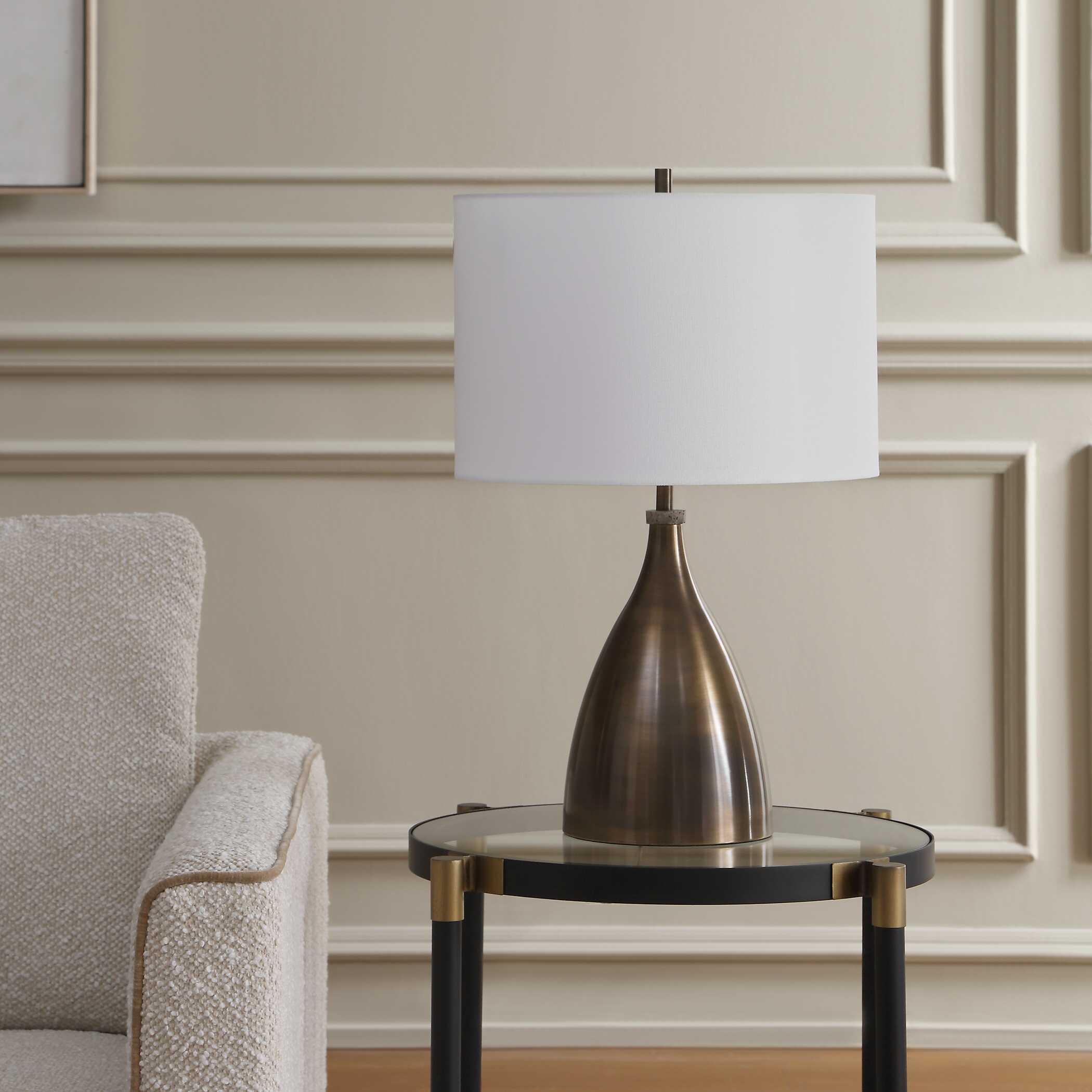 Uttermost Lighting Uttermost Jereko Bronze Table Lamp