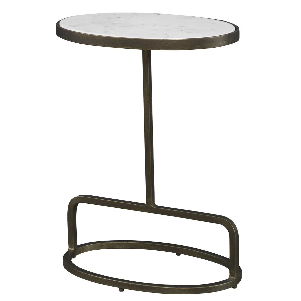 Uttermost Home Uttermost Jessenia Accent Table, Marble