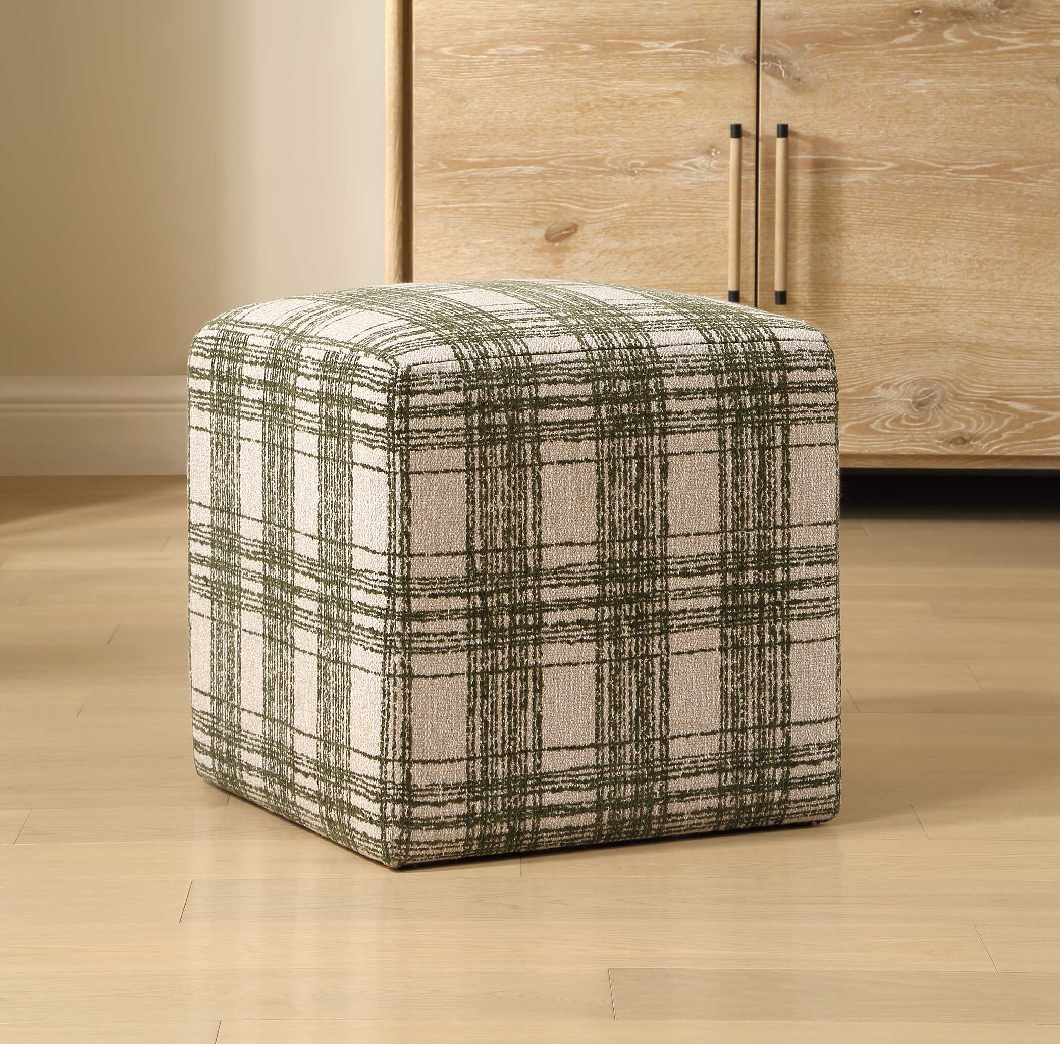 Uttermost Uttermost Joie Ireland Plaid Ottoman