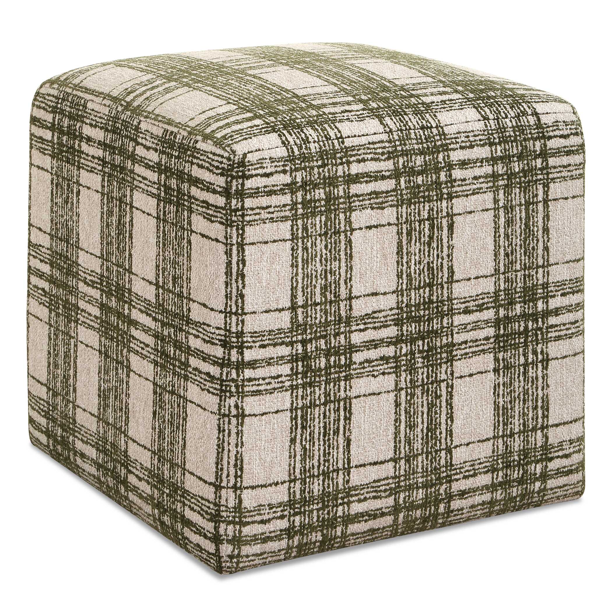 Uttermost Uttermost Joie Ireland Plaid Ottoman