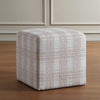Uttermost Furniture Uttermost Joie Porcelain Plaid Ottoman
