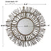 Uttermost Home Oversize - Rate to be Quoted Uttermost Josiah Round Mirror