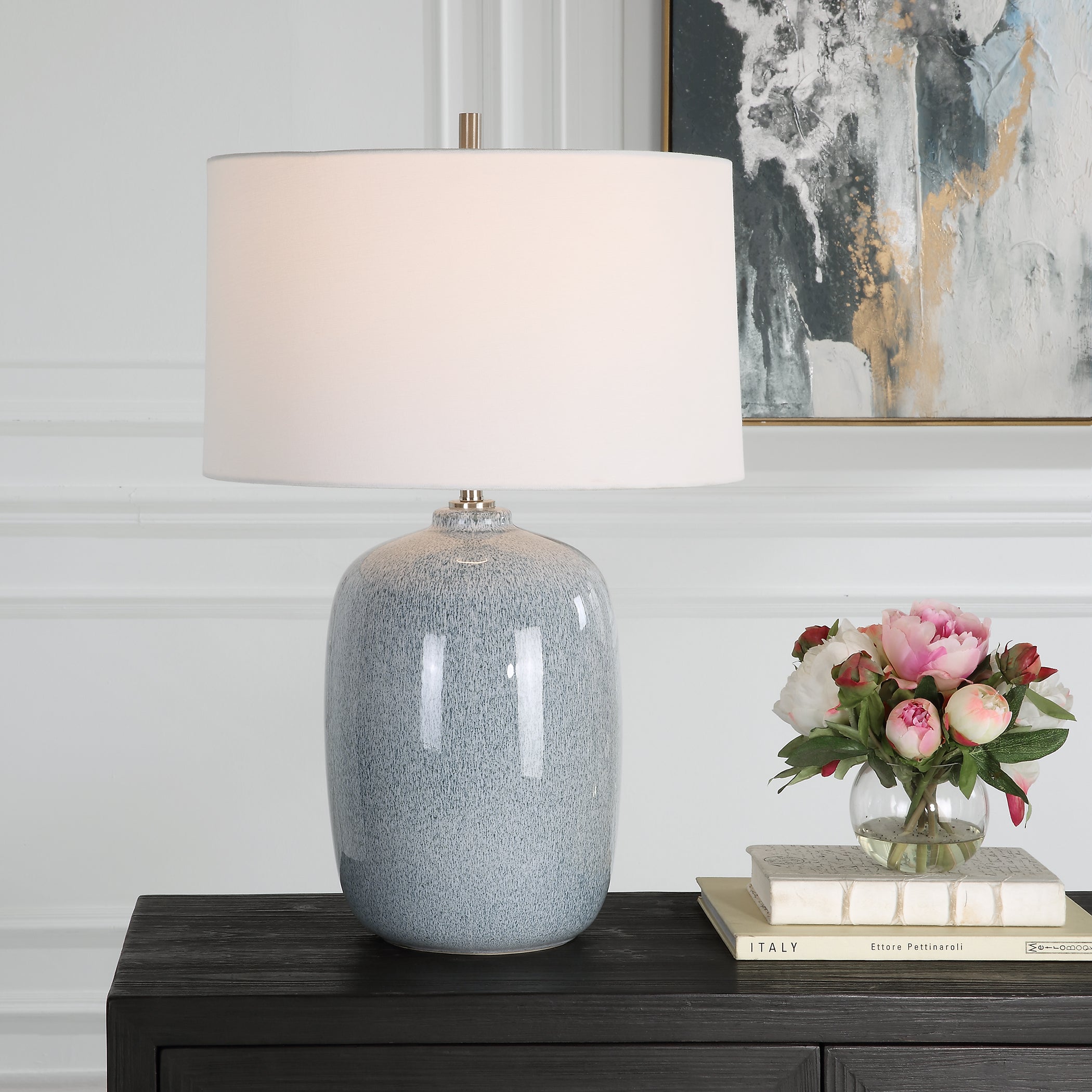 Uttermost Home Uttermost Jubilee Sky Blue Table Lamp