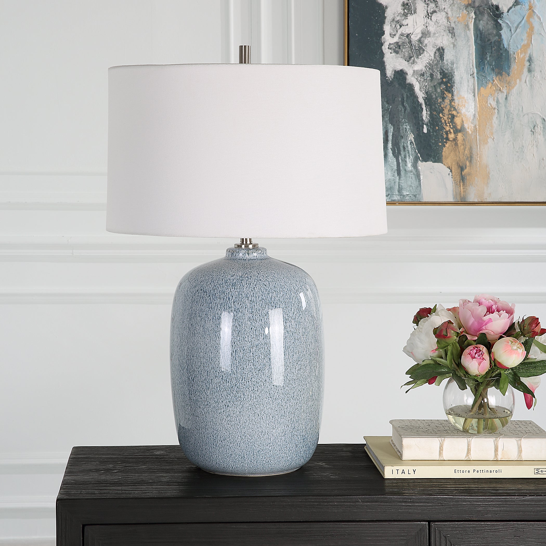 Uttermost Home Uttermost Jubilee Sky Blue Table Lamp