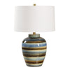 Uttermost Lighting Uttermost Judarn Blue Brown Table Lamp