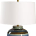 Uttermost Lighting Uttermost Judarn Blue Brown Table Lamp