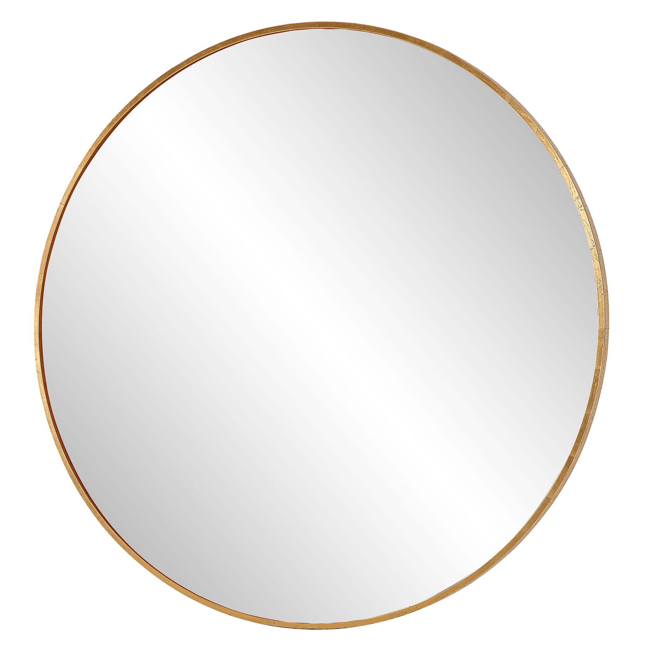 Uttermost Home Motor Freight - Rate to be Quoted Uttermost Junius Large Gold Round Mirror