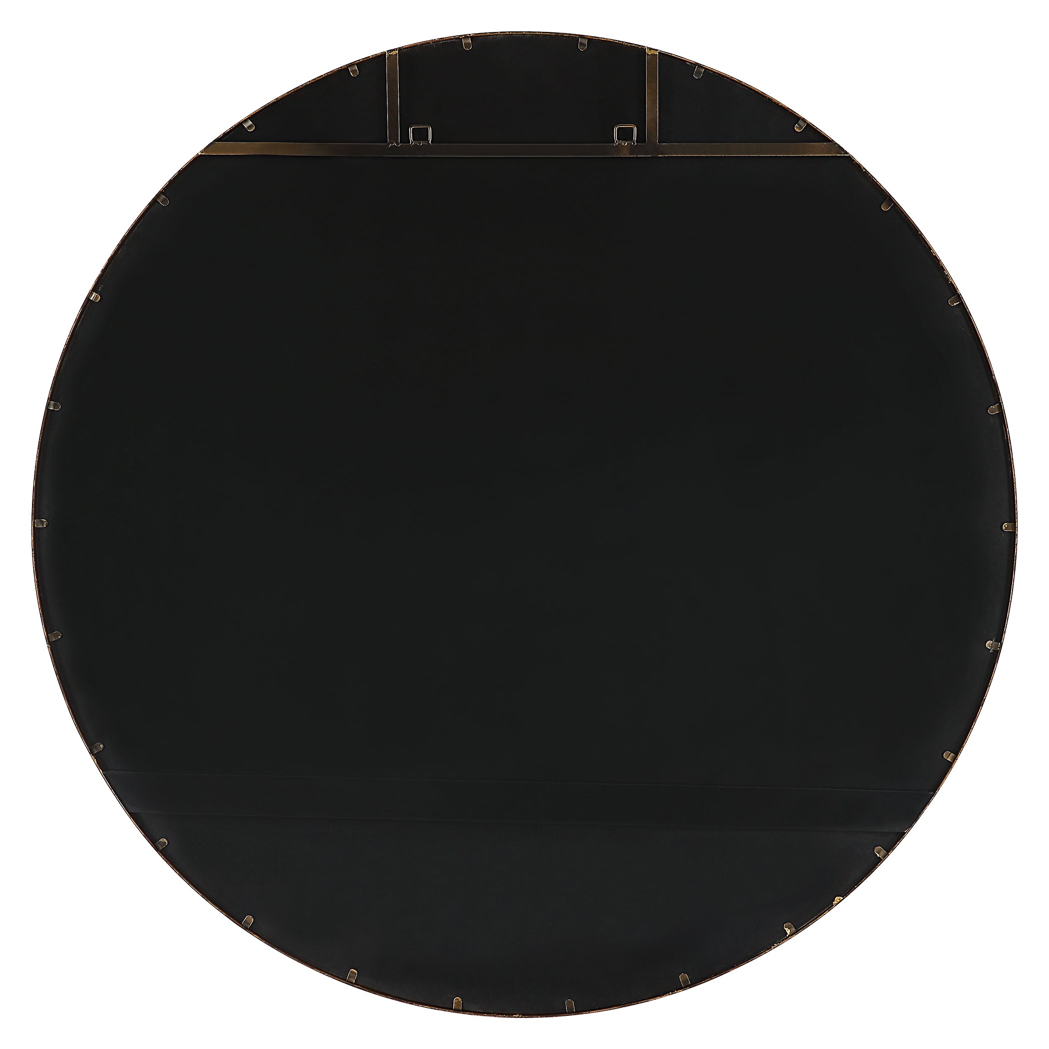 Uttermost Home Motor Freight - Rate to be Quoted Uttermost Junius Large Gold Round Mirror