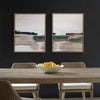 Uttermost Uttermost Just Peaking Framed Abstract Prints Set/2