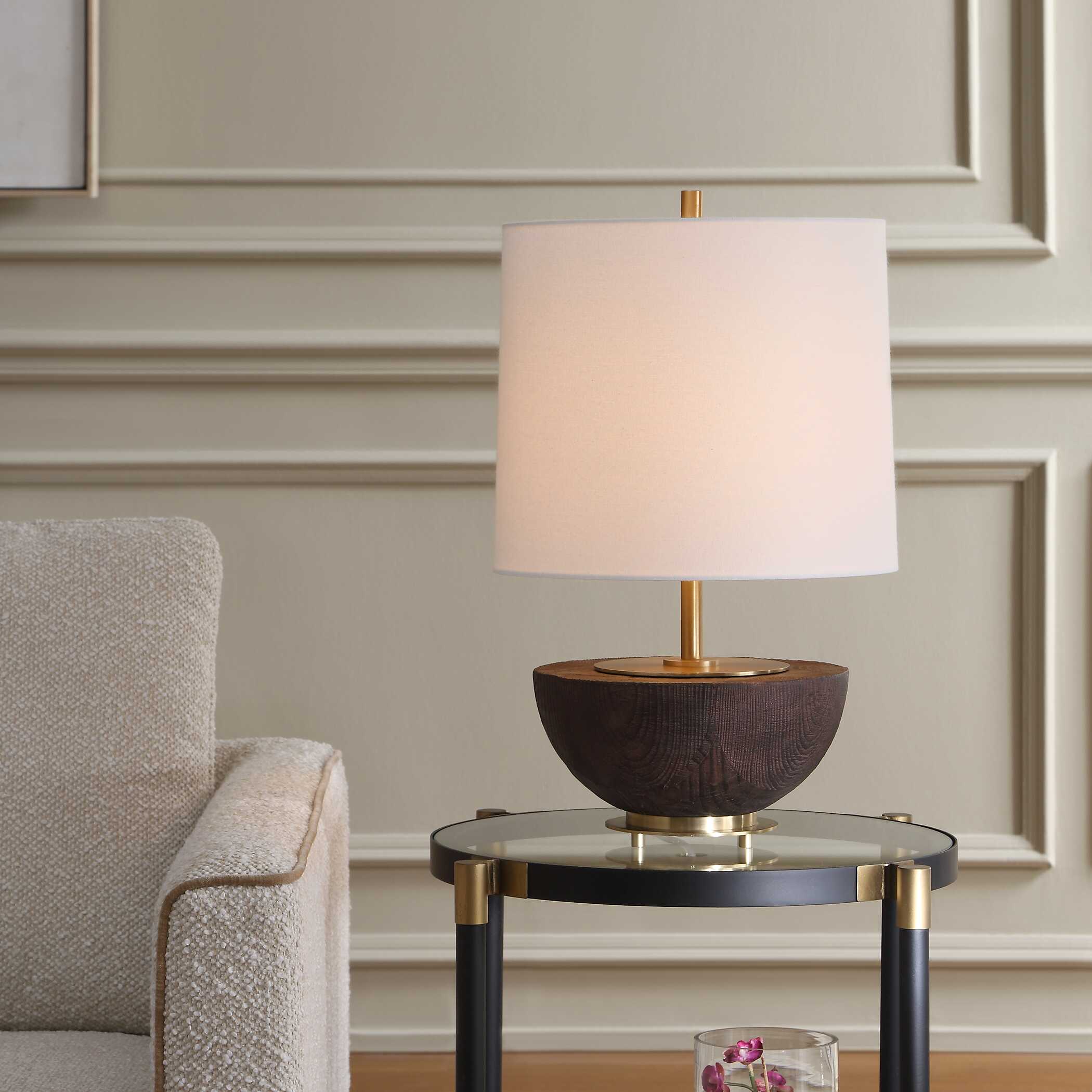 Uttermost Lighting Uttermost Kalo Semi-Circular Table Lamp