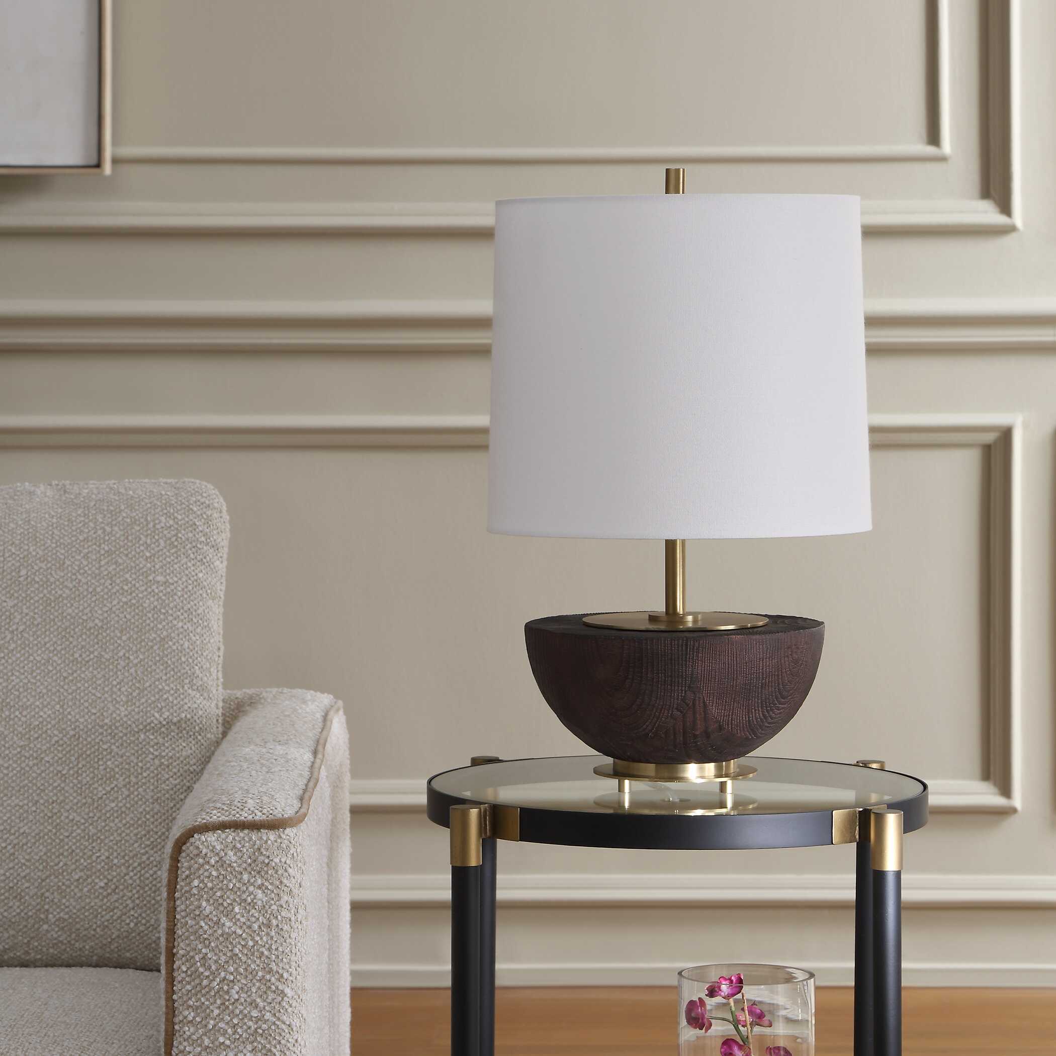 Uttermost Lighting Uttermost Kalo Semi-Circular Table Lamp
