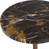 Uttermost Uttermost Karnes Dark Marble Drink Table