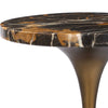 Uttermost Uttermost Karnes Dark Marble Drink Table