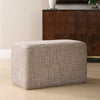 Uttermost Furniture Uttermost Kelce Woven Checkered Ottoman