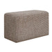 Uttermost Furniture Uttermost Kelce Woven Checkered Ottoman