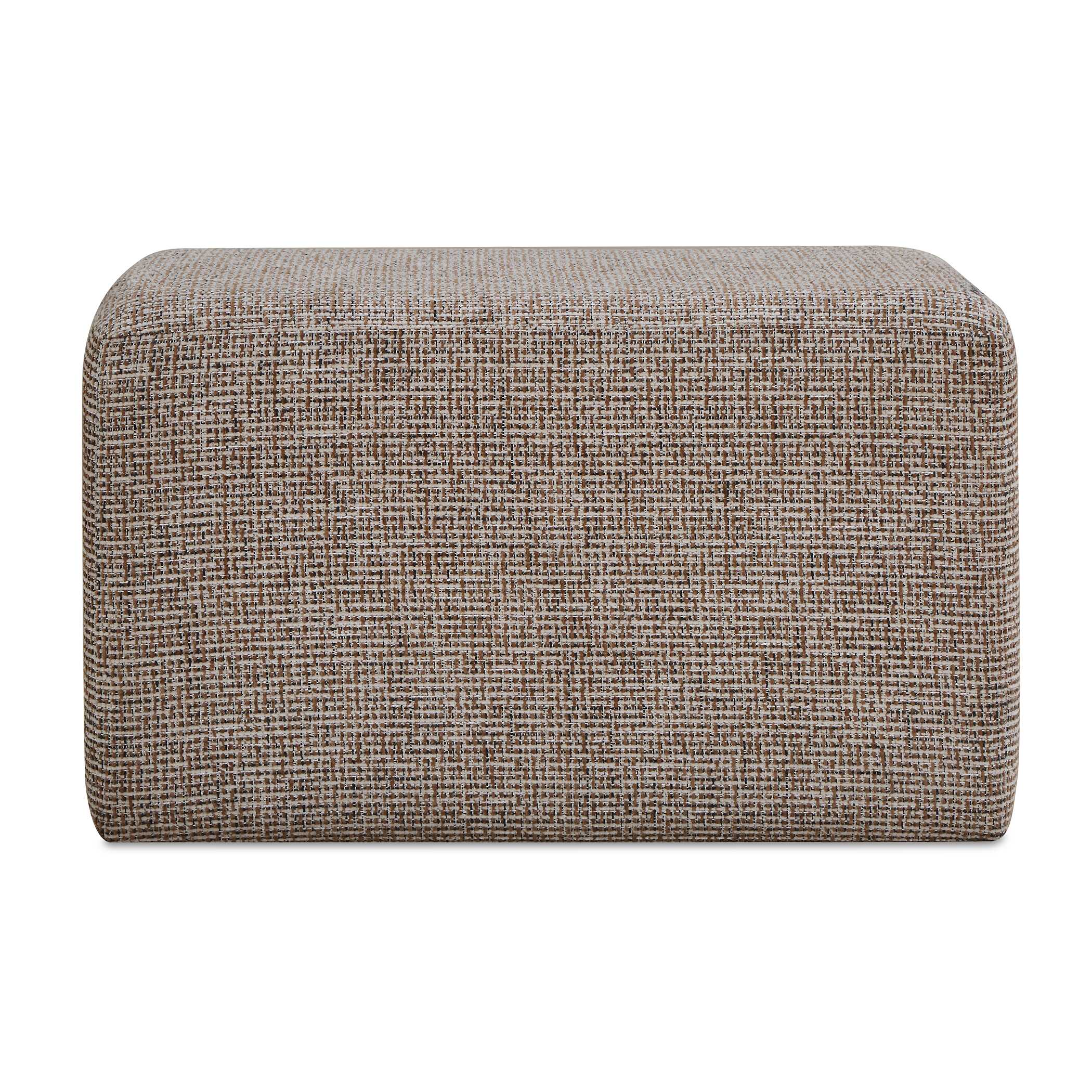 Uttermost Furniture Uttermost Kelce Woven Checkered Ottoman