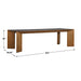 Uttermost Furniture Uttermost Kelvin Modern Dining Table