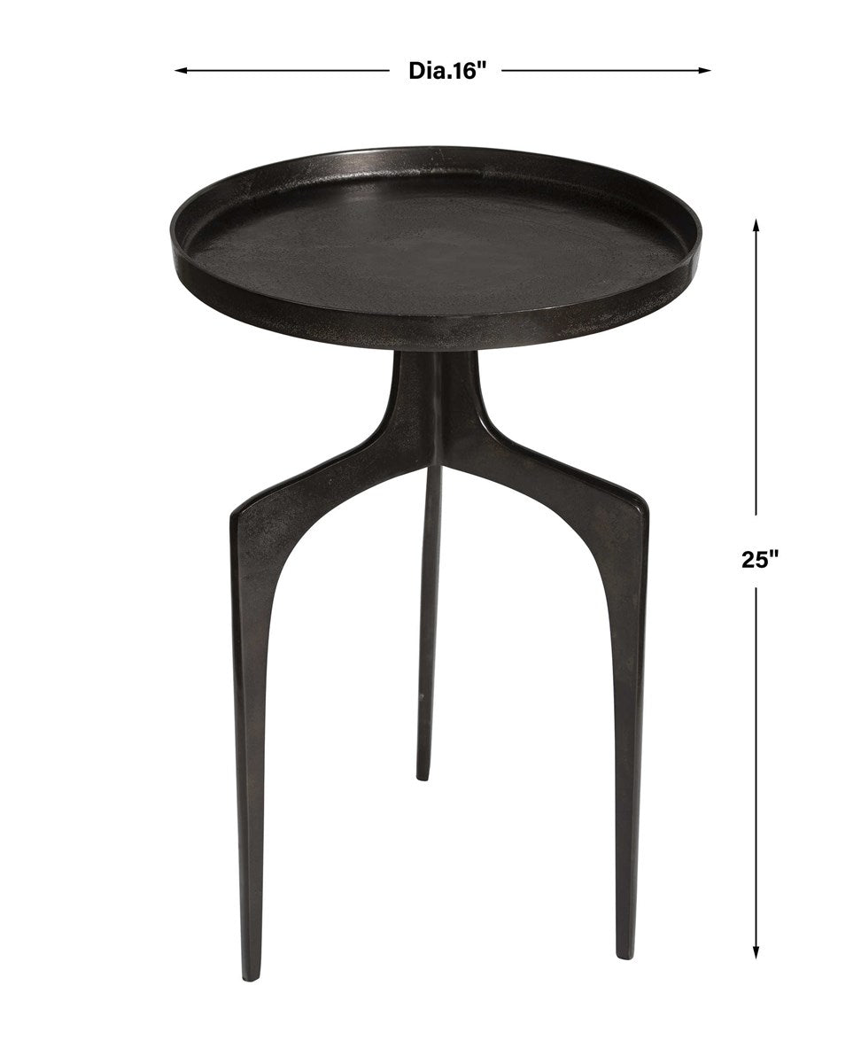 Uttermost Home Uttermost Kenna Accent Table, Bronze