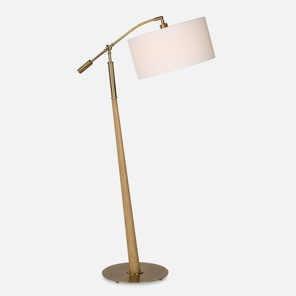Uttermost Lighting Uttermost Kennett Wooden Floor Lamp