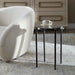 Uttermost Furniture Uttermost Kennington Round Glass Accent Table