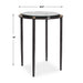 Uttermost Furniture Uttermost Kennington Round Glass Accent Table