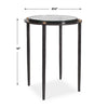 Uttermost Furniture Uttermost Kennington Round Glass Accent Table