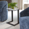Uttermost Uttermost Kenora White Marble Accent Table