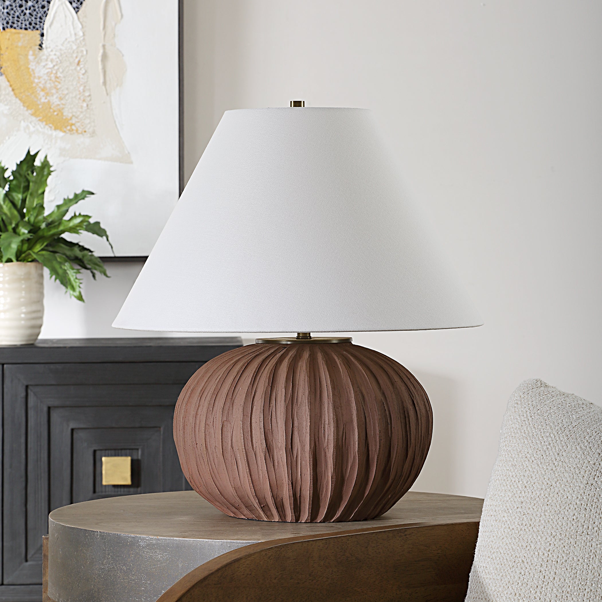 Uttermost Lighting Uttermost Keoghan Terracotta Table Lamp