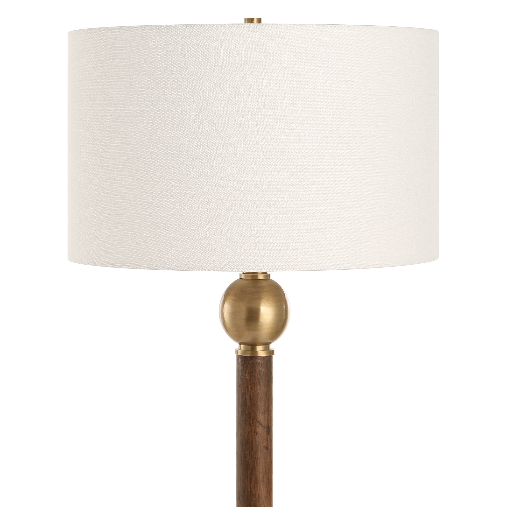 Uttermost Lighting Uttermost Keros Dark Oak Floor Lamp