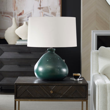 Uttermost Lighting Uttermost Killarney Distressed Green Table Lamp