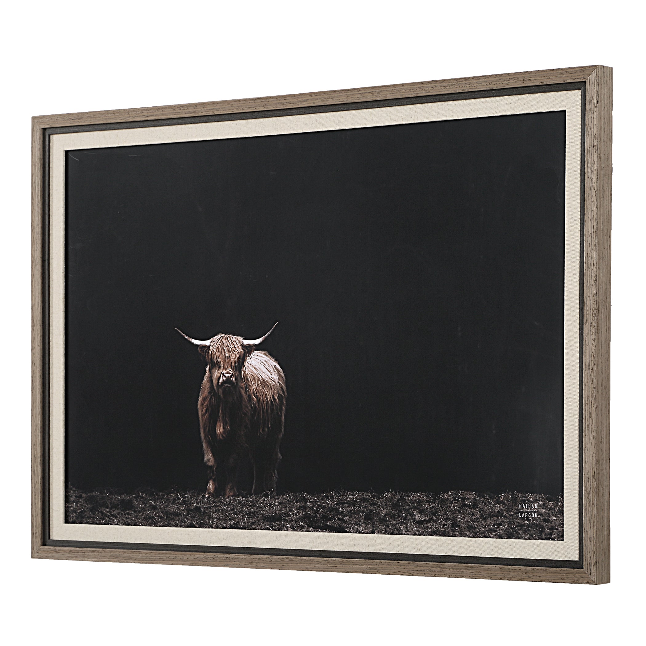 Uttermost Home Decor Uttermost King Of The Hill Framed Bovine Print