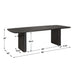 Uttermost Furniture Uttermost Kirin Black Reclaimed Fir Dining Table