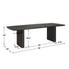 Uttermost Furniture Uttermost Kirin Black Reclaimed Fir Dining Table