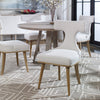 Uttermost Home Motor Freight - Rate to be Quoted Uttermost Klismos Accent Chair, Set Of 2