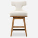 Uttermost Furniture Uttermost Klismos Off-White Fabric Counter Stool