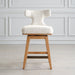 Uttermost Furniture Uttermost Klismos Off-White Fabric Counter Stool