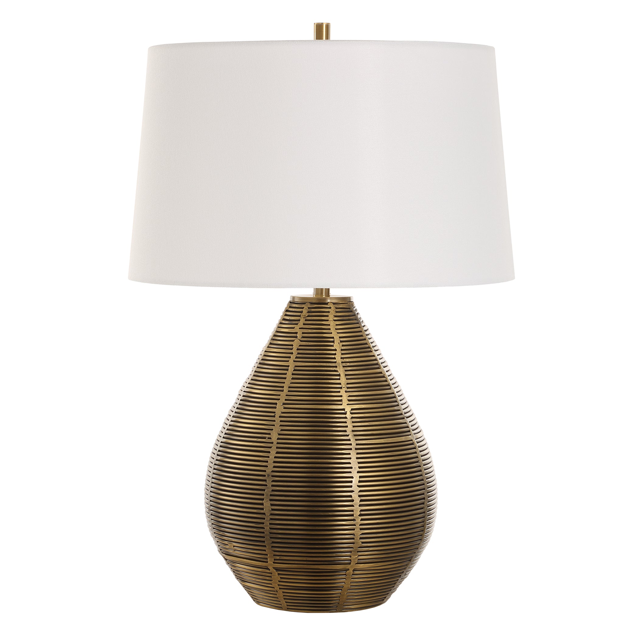 Uttermost Lighting Uttermost Knowles Brass Table Lamp
