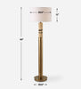 Uttermost Lighting Oversized - Rate to be Quoted Uttermost Knox Travertine Floor Lamp