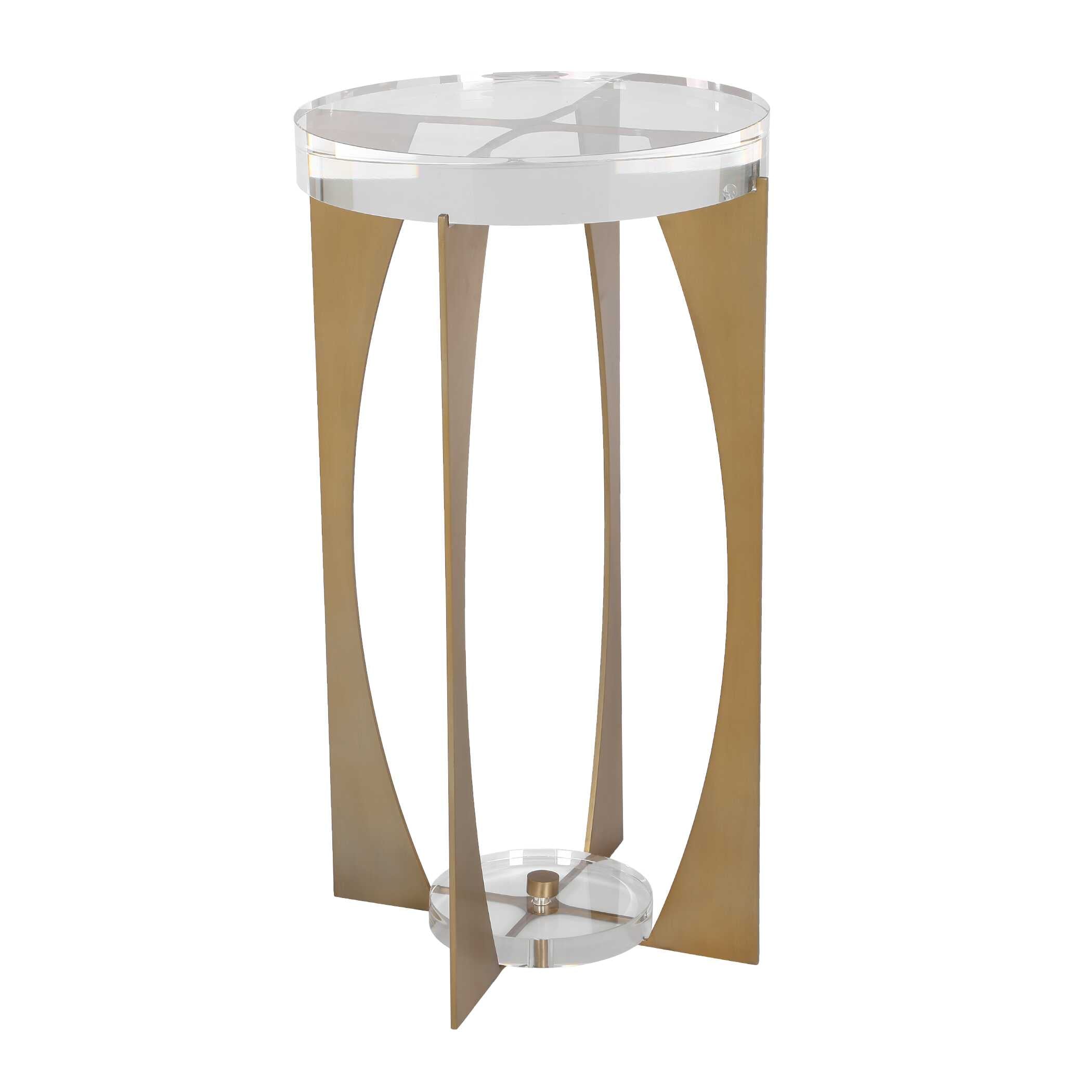 Uttermost Uttermost Kolkata Brass Accent Table