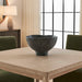 Uttermost Uttermost Komorebi Indoor-Outdoor Black Bowl