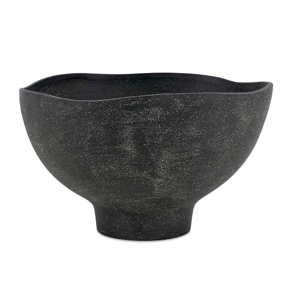 Uttermost Uttermost Komorebi Indoor-Outdoor Black Bowl