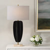 Uttermost Lighting Uttermost Kure Black Table Lamp