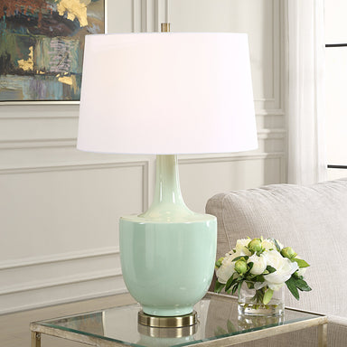 Uttermost Lighting Uttermost Kyla Mint Green Table Lamp