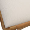 Uttermost Home Motor Freight - Rate to be Quoted Uttermost Laguna White Fabric Rattan Bench