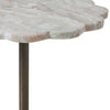 Uttermost Furniture Uttermost Lana Scalloped Marble Drink Table