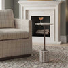 Uttermost Furniture Uttermost Lana Scalloped Marble Drink Table