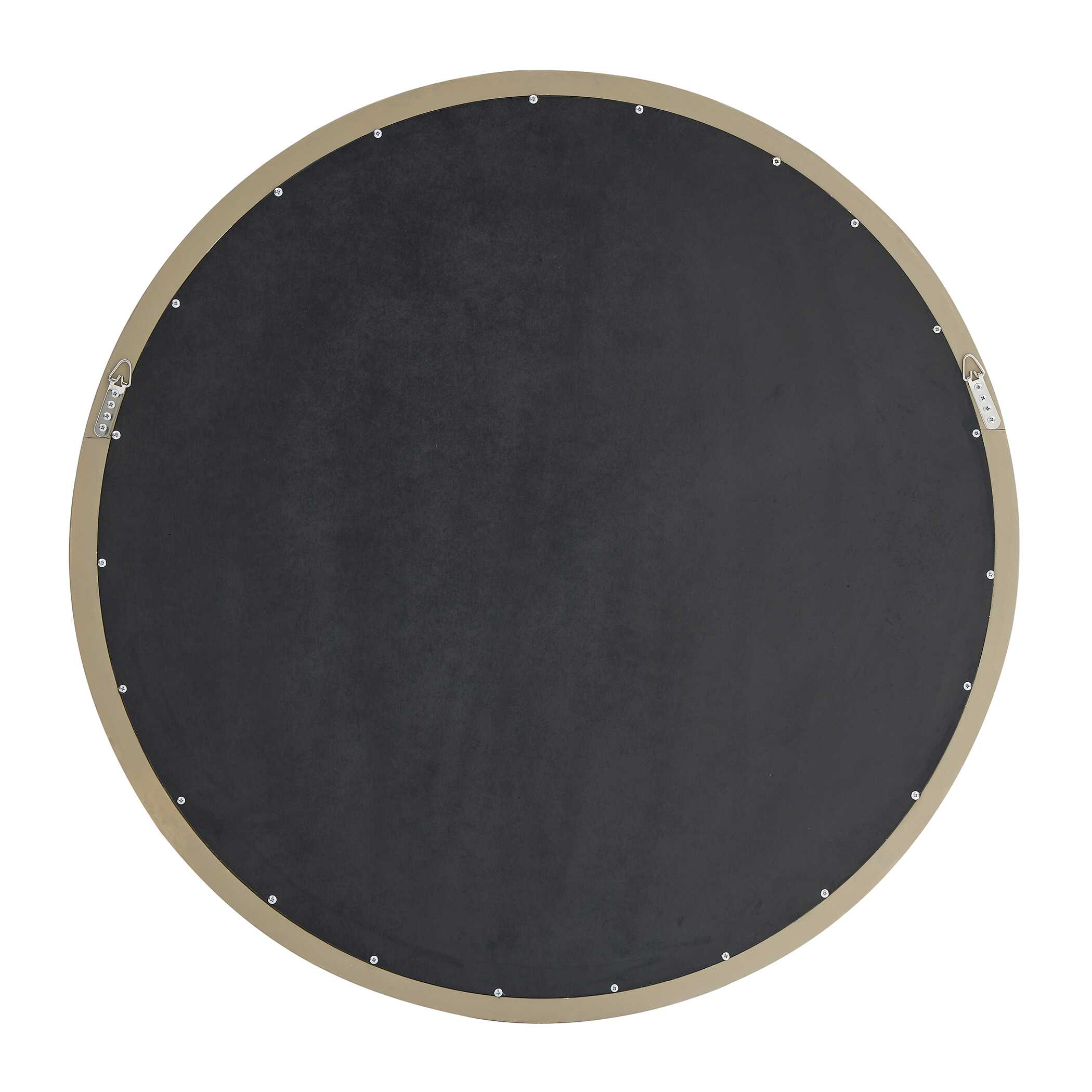 Uttermost Home Decor Uttermost Landry Round Light Wood Mirror