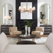 Uttermost Lighting Uttermost Lassen 8 Light Brass Chandelier