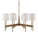 Uttermost Home Decor Uttermost Lautoka Rattan 8 Light Chandelier