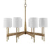 Uttermost Home Decor Uttermost Lautoka Rattan 8 Light Chandelier
